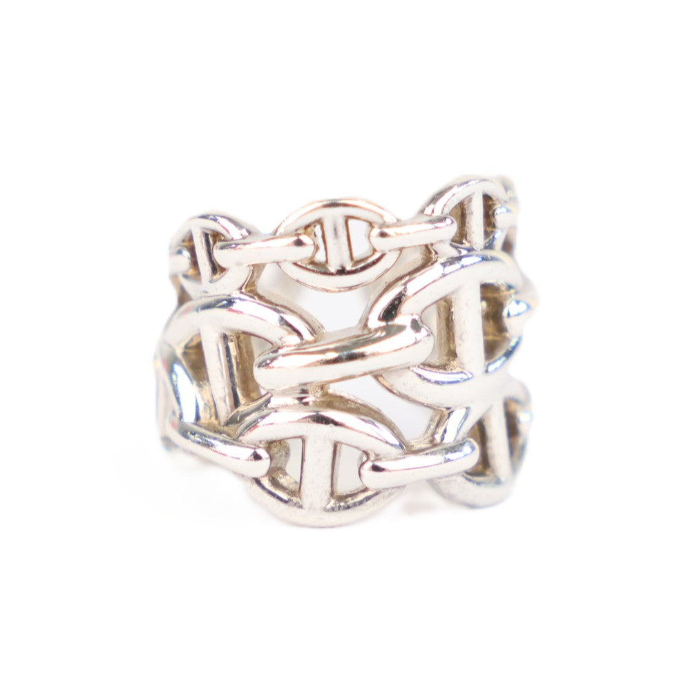 HERMES H109506B Chaine d'Ancre Enchainee Large Model #51 Ring