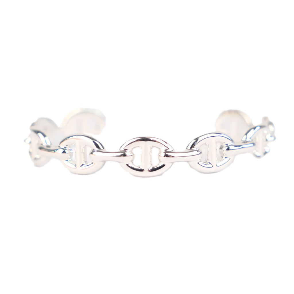HERMES H109509B Chaine d'Ancre Enchainee Medium Model #SH Bracelet
