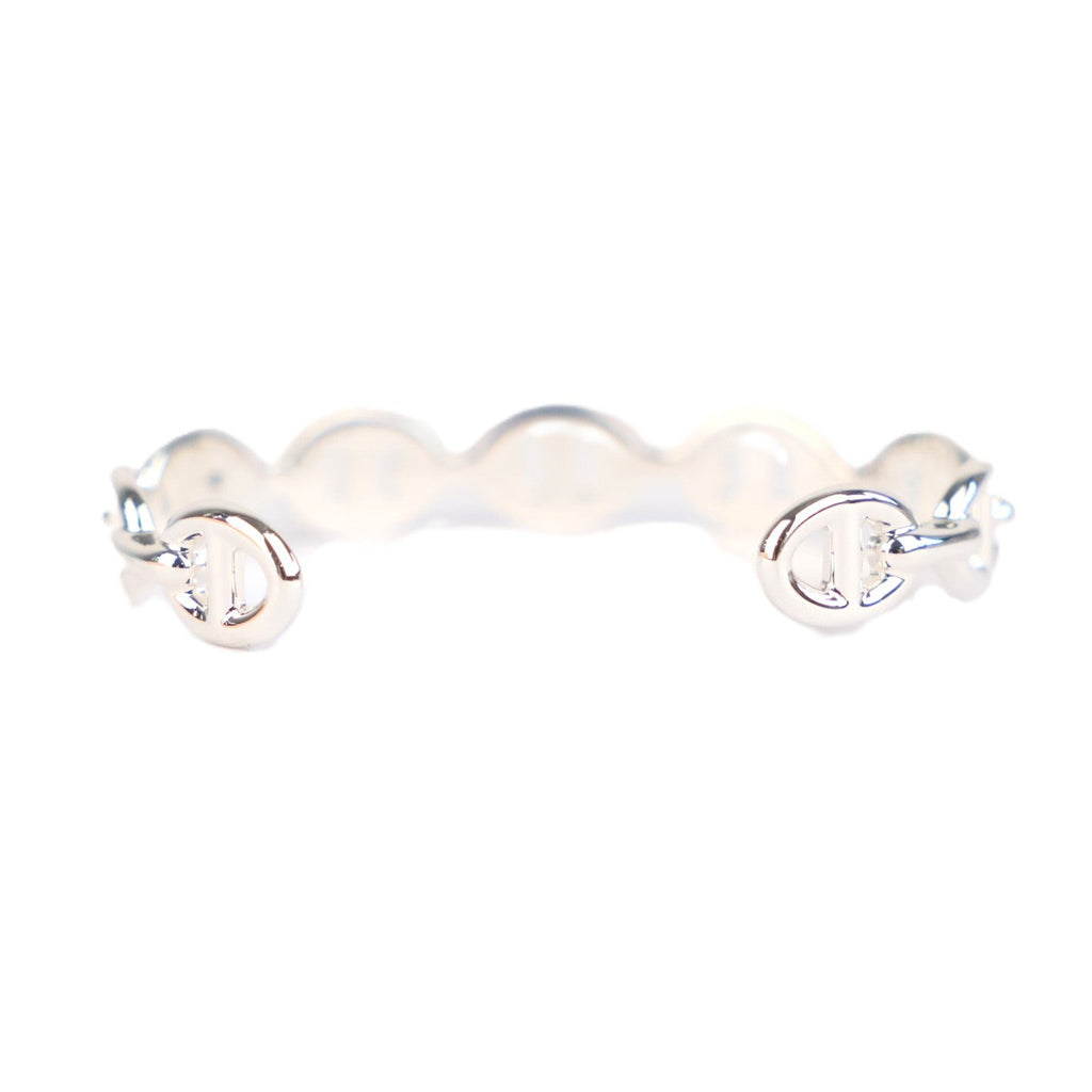 HERMES H109509B Chaine d'Ancre Enchainee Medium Model #SH Bracelet