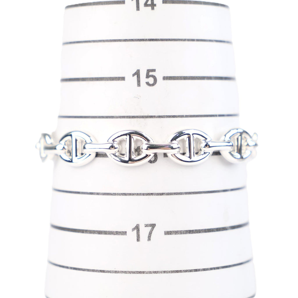 HERMES H109509B Chaine d'Ancre Enchainee Medium Model #SH Bracelet
