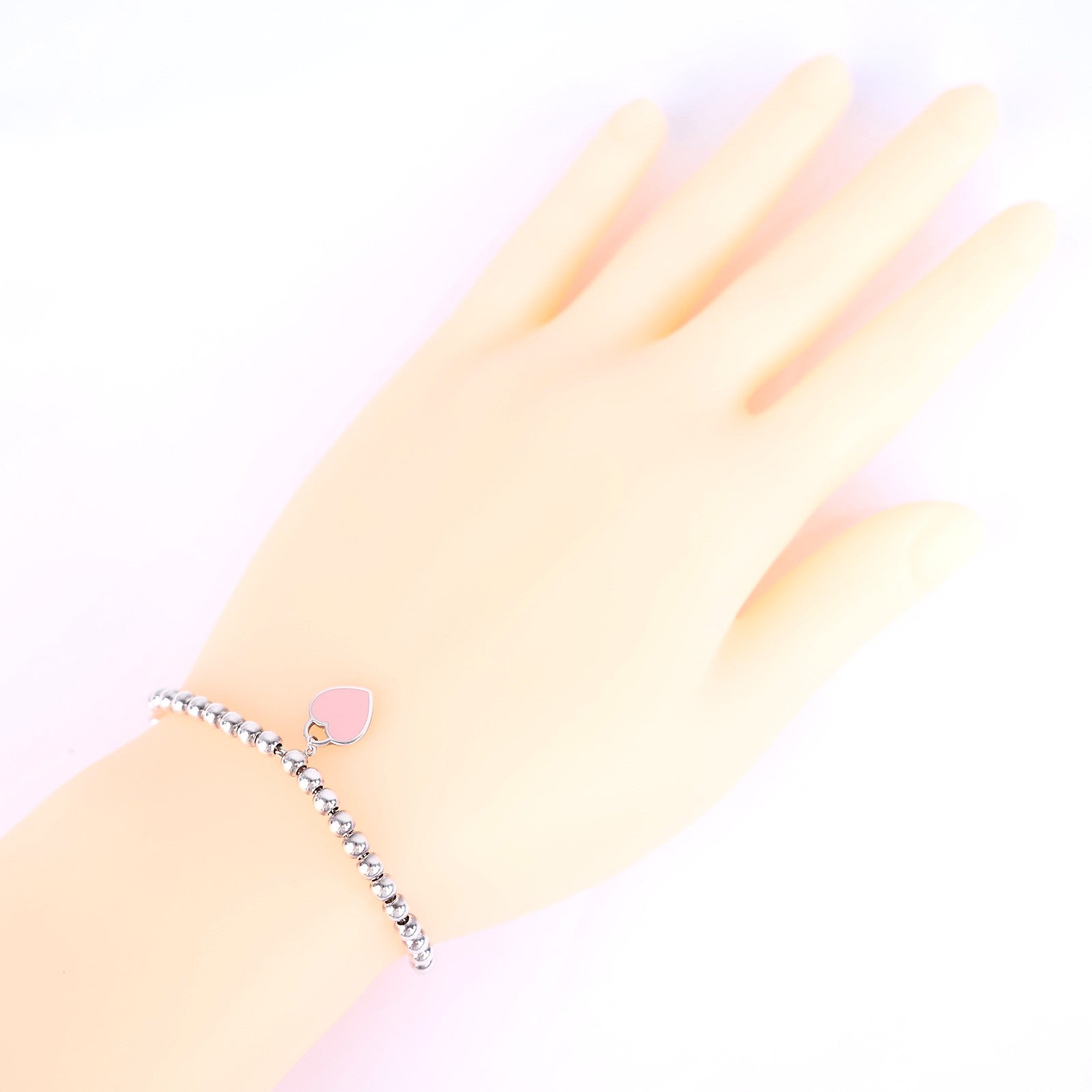 TIFFANY & Co. Return to Tiffany Heart Tag Bead Bracelet