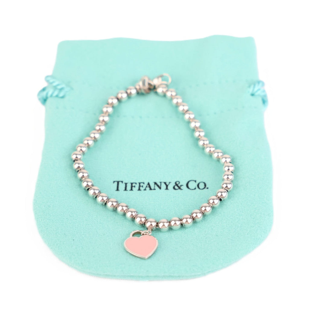 TIFFANY & Co. Return to Tiffany Heart Tag Bead Bracelet
