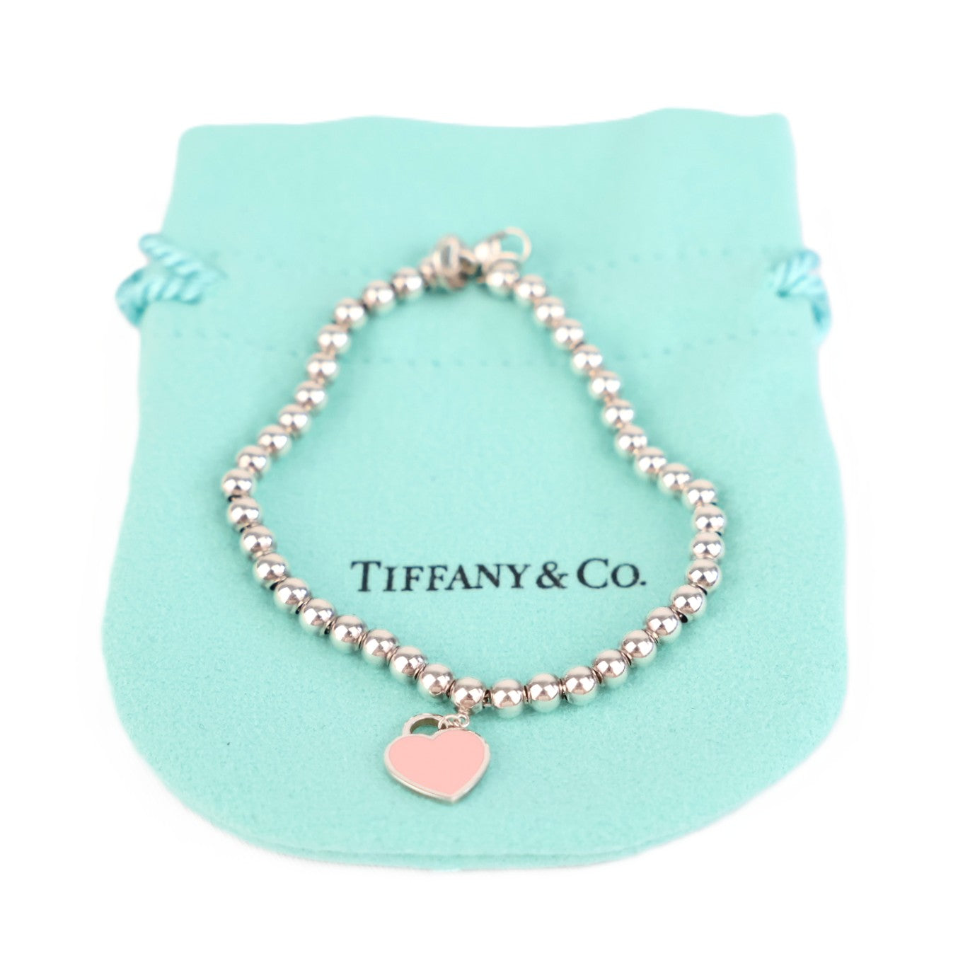 TIFFANY & Co. Return to Tiffany Heart Tag Bead Bracelet