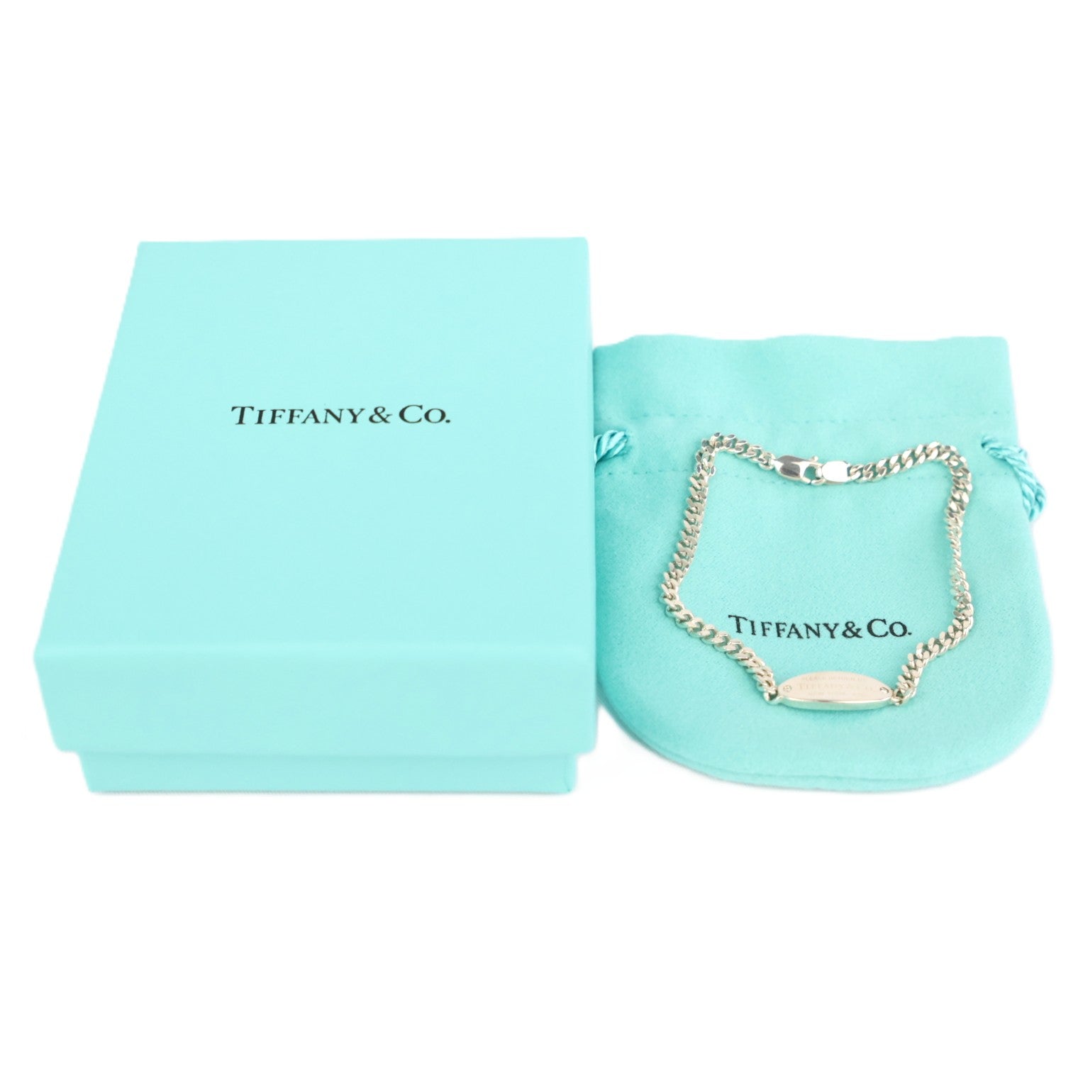 TIFFANY & Co. Return to Tiffany Oval  ID #Large Bracelet