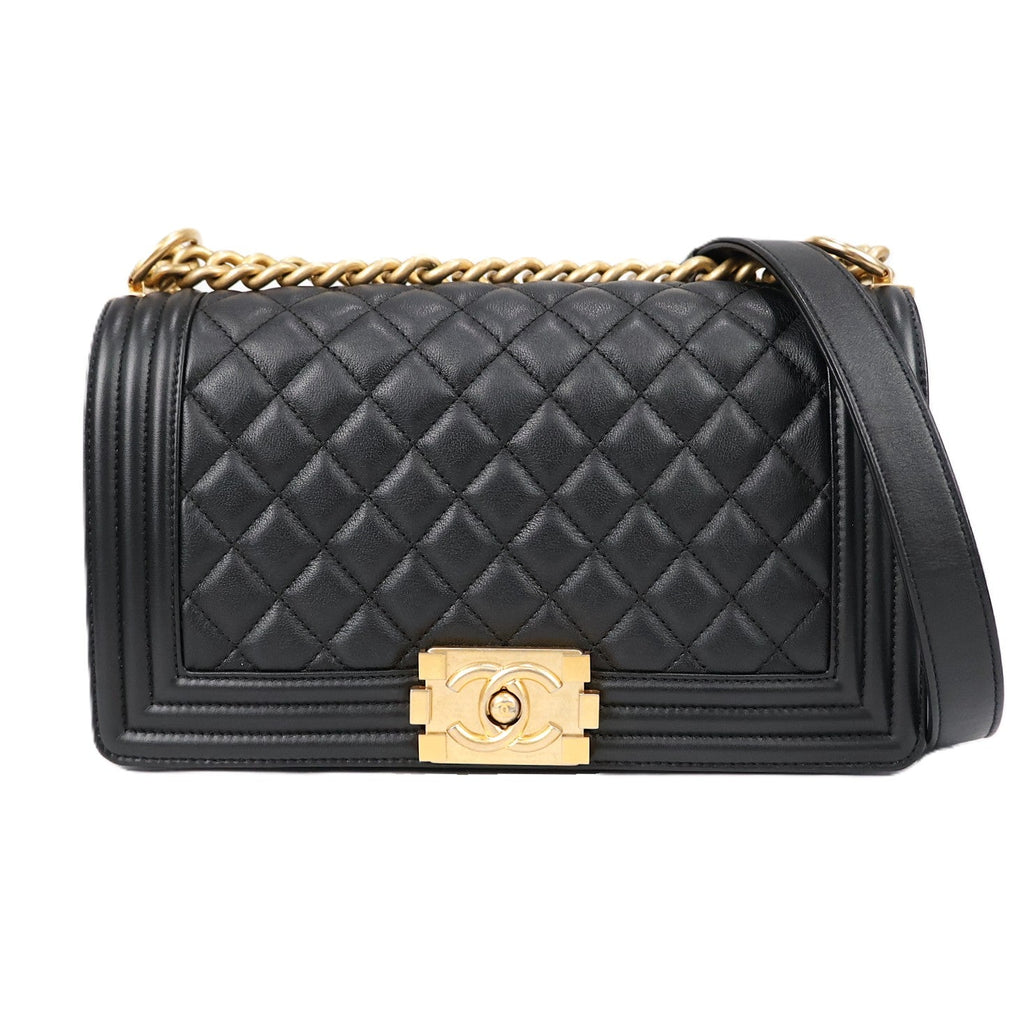 CHANEL 67086 BOY CHANEL MEDIUM SHOULDER BAG