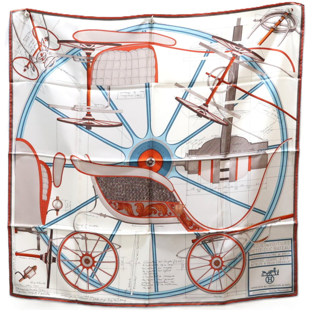 HERMES CARRE90 SCARF