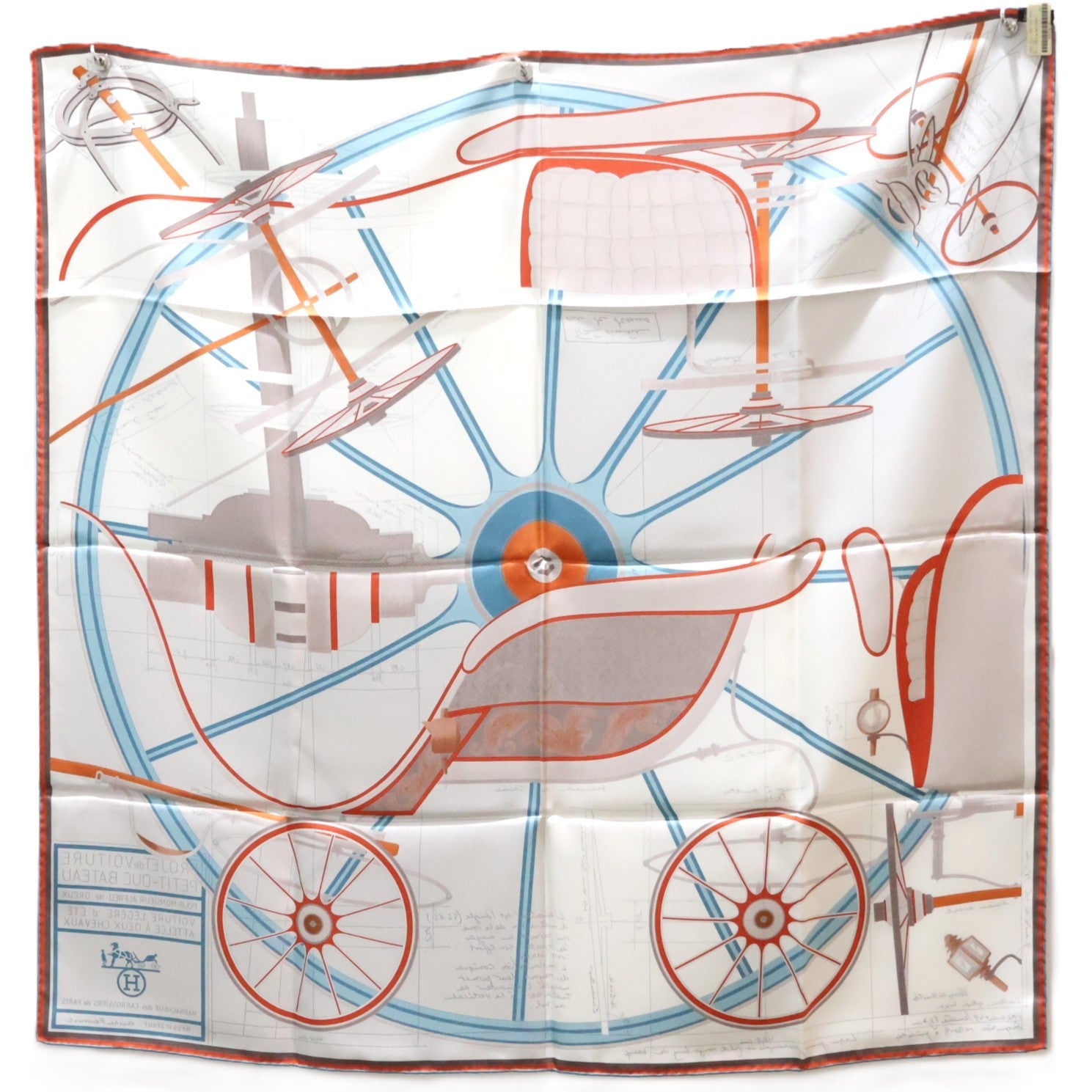 HERMES CARRE90 SCARF