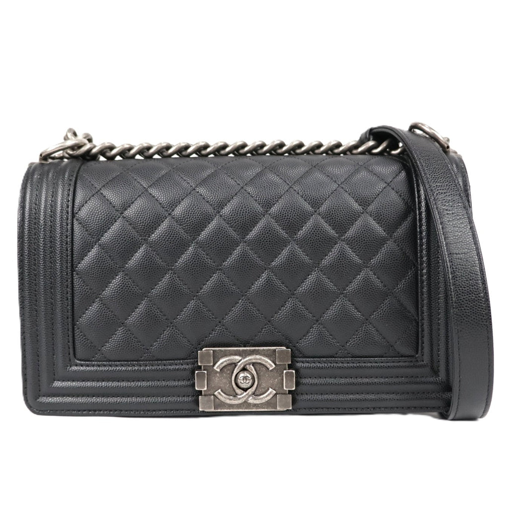 CHANEL 67086 BOY CHANEL MEDIUM SHOULDER BAG