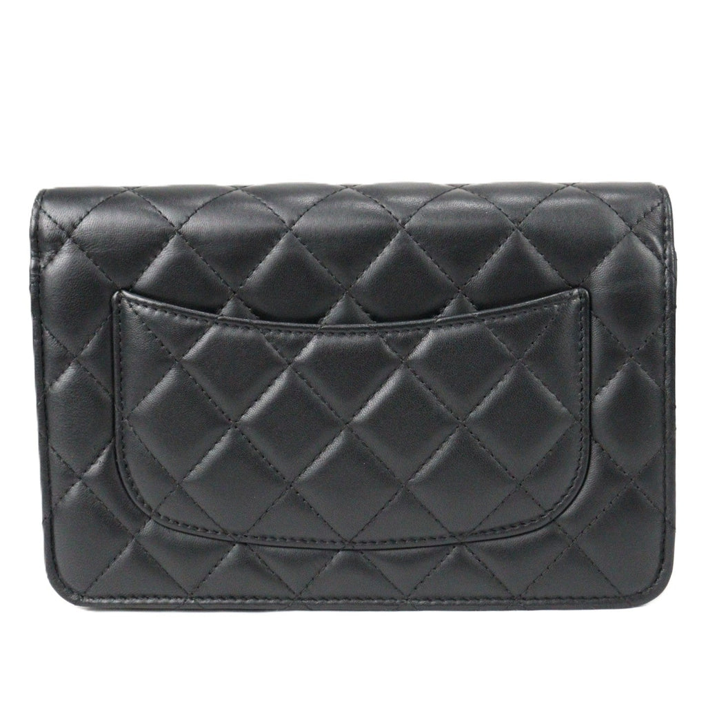 CHANEL 33814 CLASSIC FLAP WALLET ON CHAIN