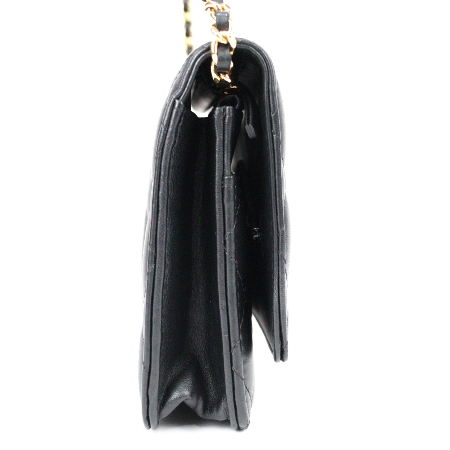 CHANEL 33814 CLASSIC FLAP WALLET ON CHAIN