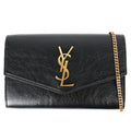 SAINT LAURENT 607788 AADA0 UPTOWN WALLET ON CHAIN