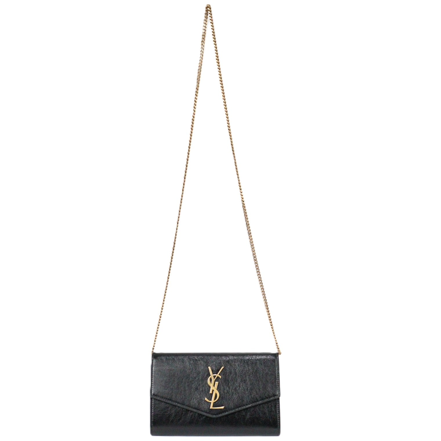 SAINT LAURENT 607788 AADA0 UPTOWN WALLET ON CHAIN