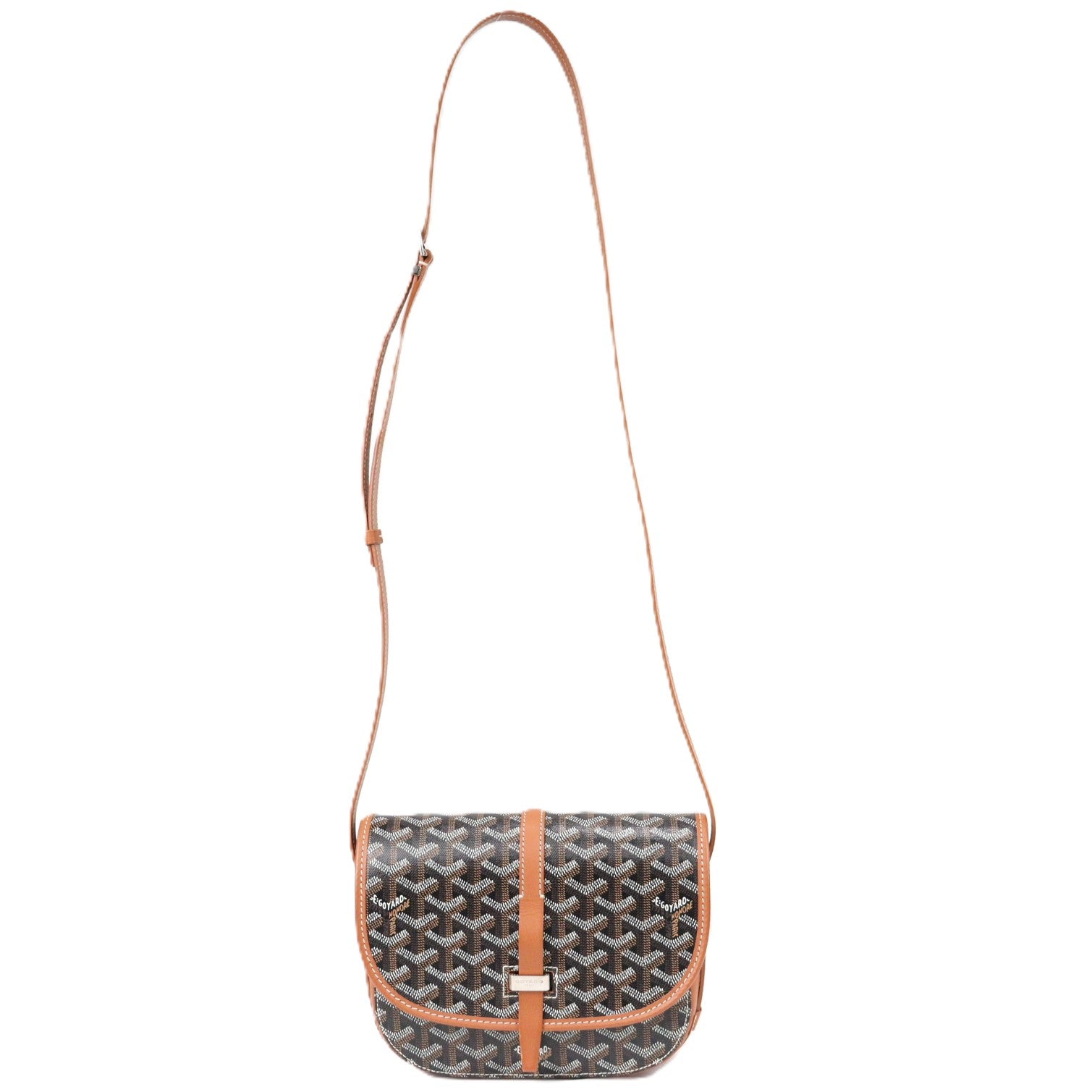 GOYARD BELVEDERE PM SHOULDER BAG