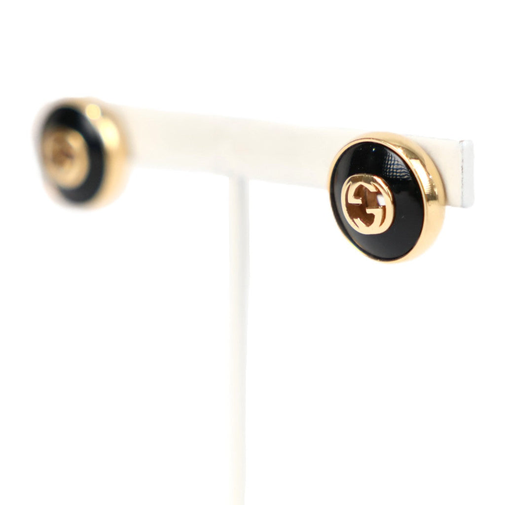 GUCCI 786554 J85F0 8030 Interlocking Earrings