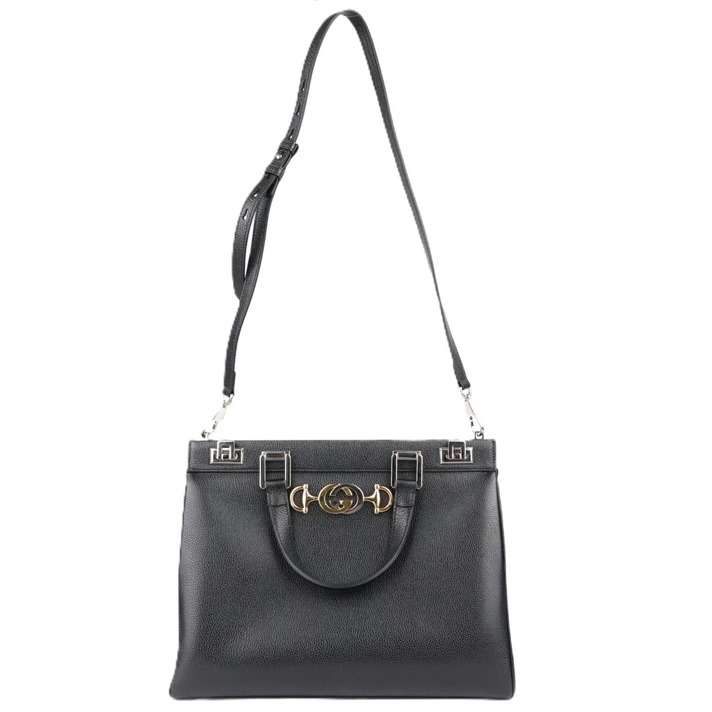 GUCCI 564714 1B90X GUCCI ZUMI HANDBAG