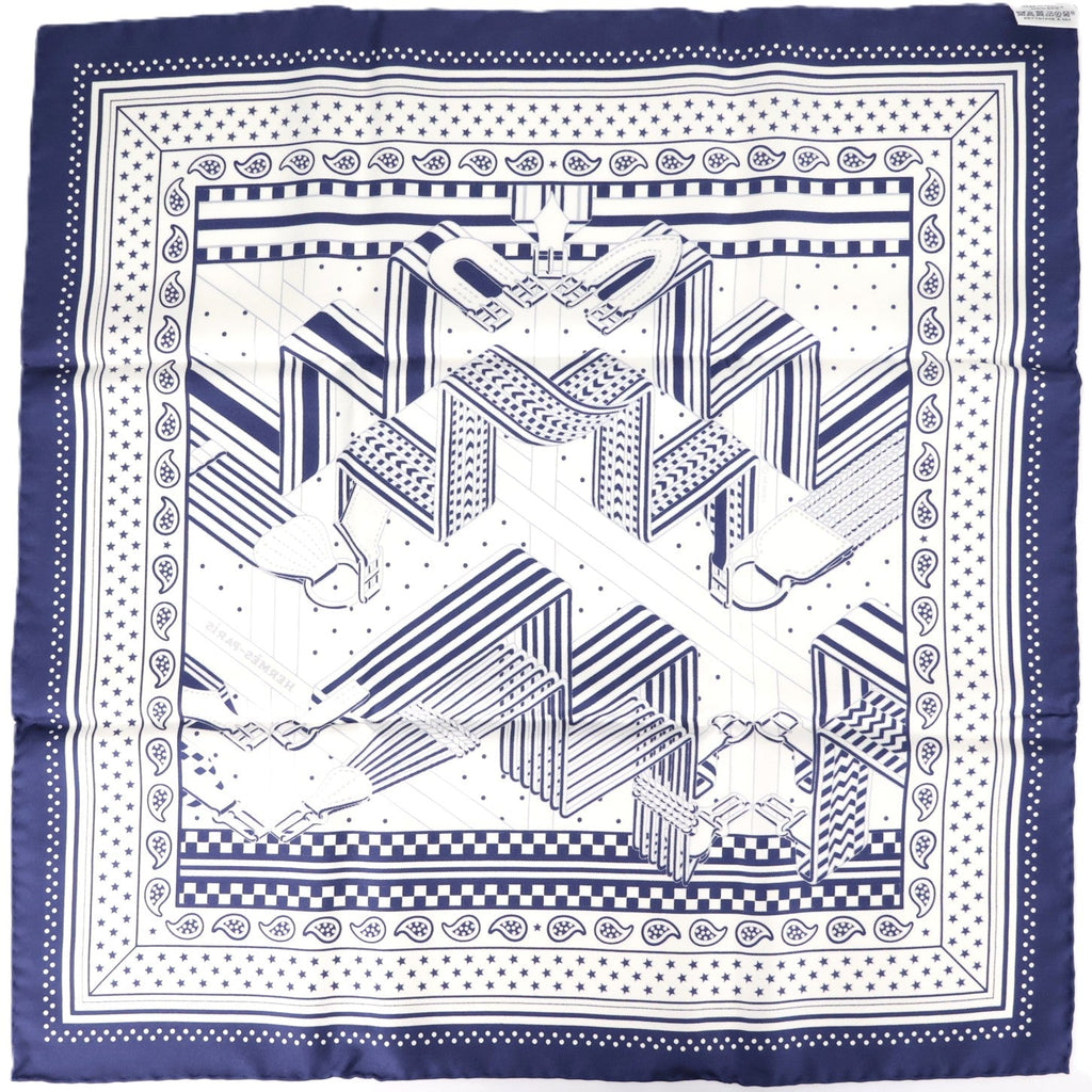 HERMES 043867S BANDANA55 SCARF