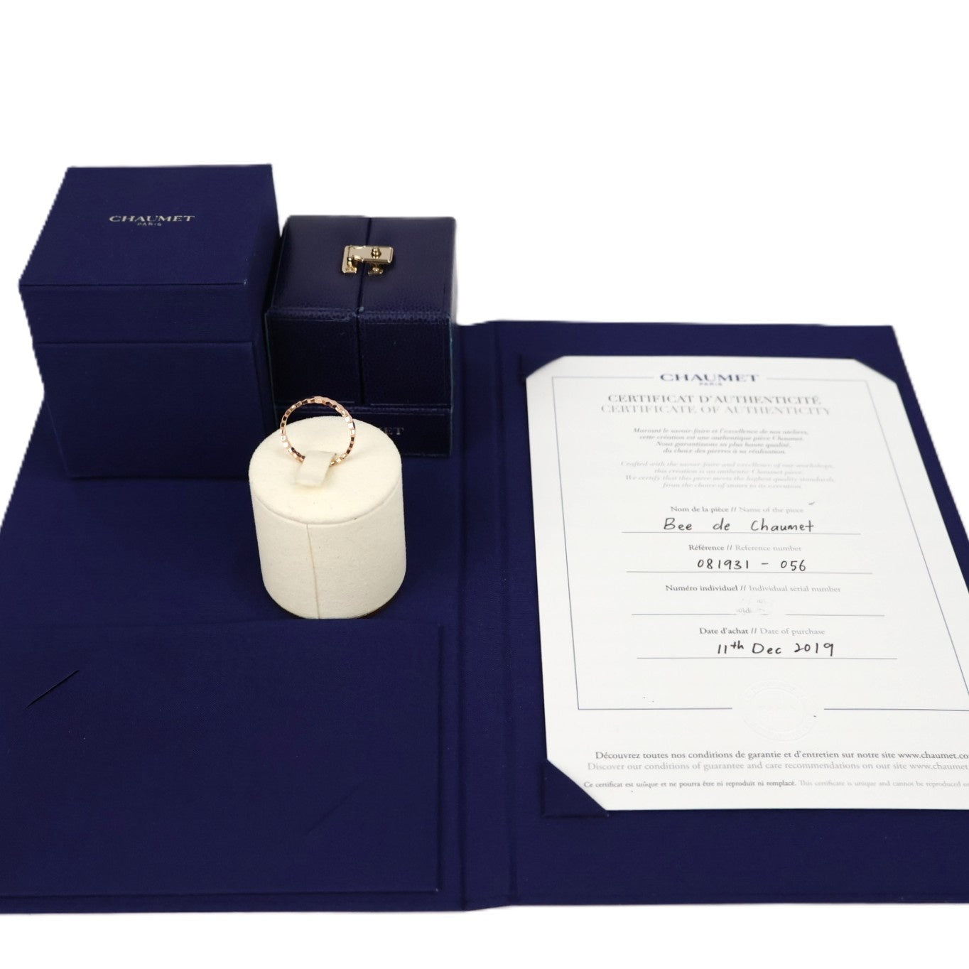 CHAUMET 081931 Bee de Chaumet #56 Ring