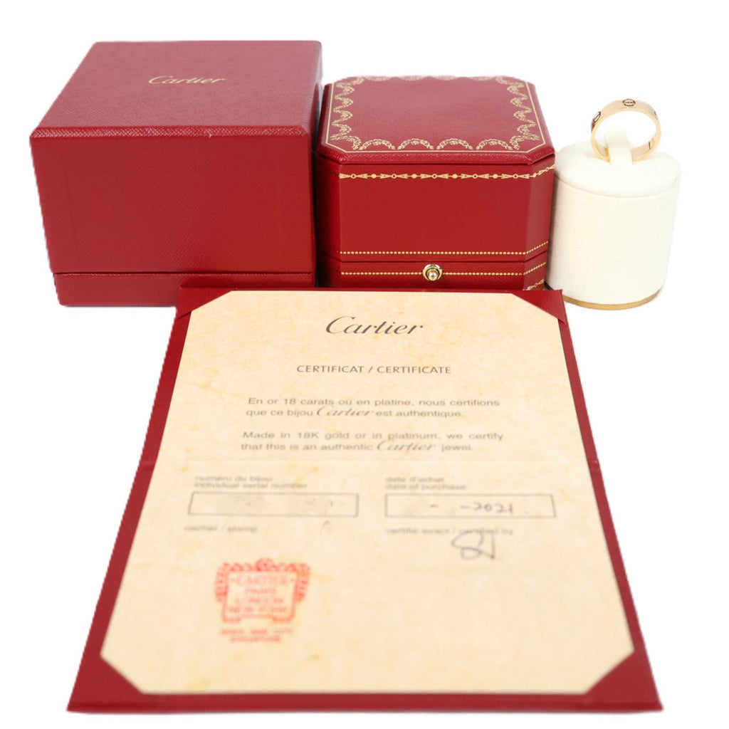 Cartier B4084660 Love Classic Model #60 Ring