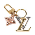 LOUIS VUITTON M68449 PORTE CLES LV NEW WAVE KEY RING