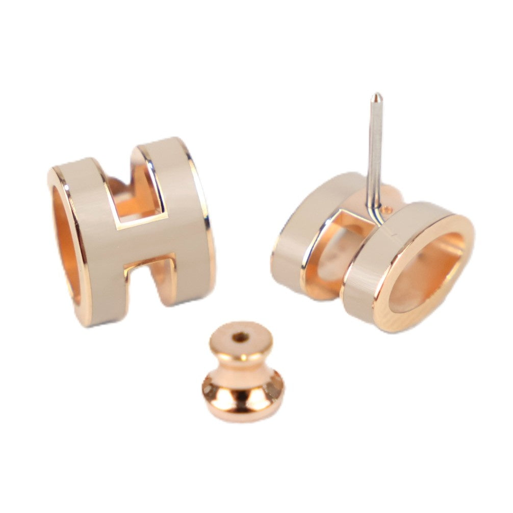 HERMES 608001FO POP H EARRINGS