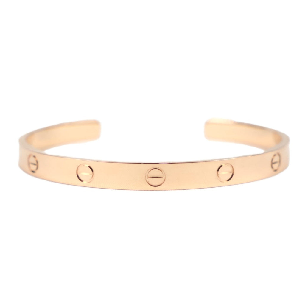 Cartier B6032619 Love Cuff Open Classic Model #19 Bracelet