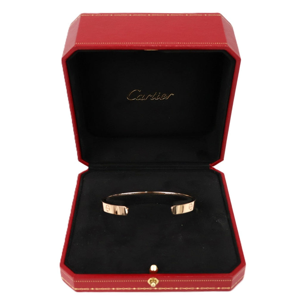 Cartier B6032619 Love Cuff Open Classic Model #19 Bracelet