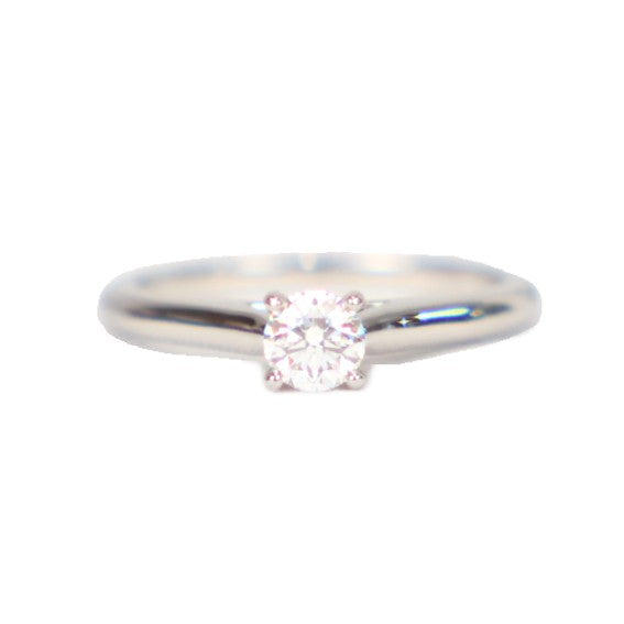 Cartier N4137051 Solitaire 1895 0.30ct-D-VVS1-3EX #51 Ring