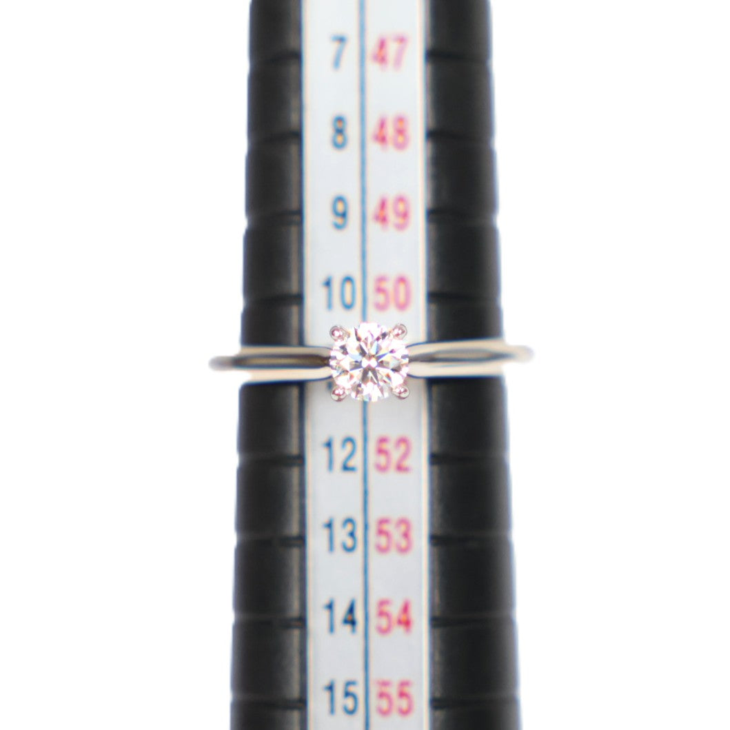 Cartier N4137051 Solitaire 1895 0.30ct-D-VVS1-3EX #51 Ring