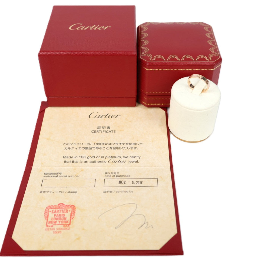 Cartier B4085251 Love Small Model #51 Ring