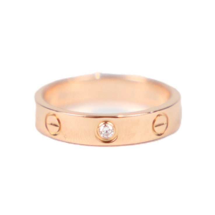 Cartier B4050750 Love Small Model 1-Diamond #50 Ring