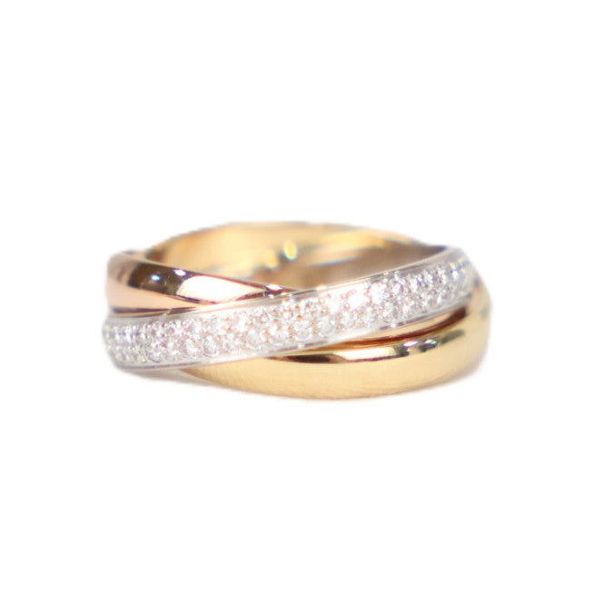 Cartier B4086050 Trinity Small Model #50 Ring