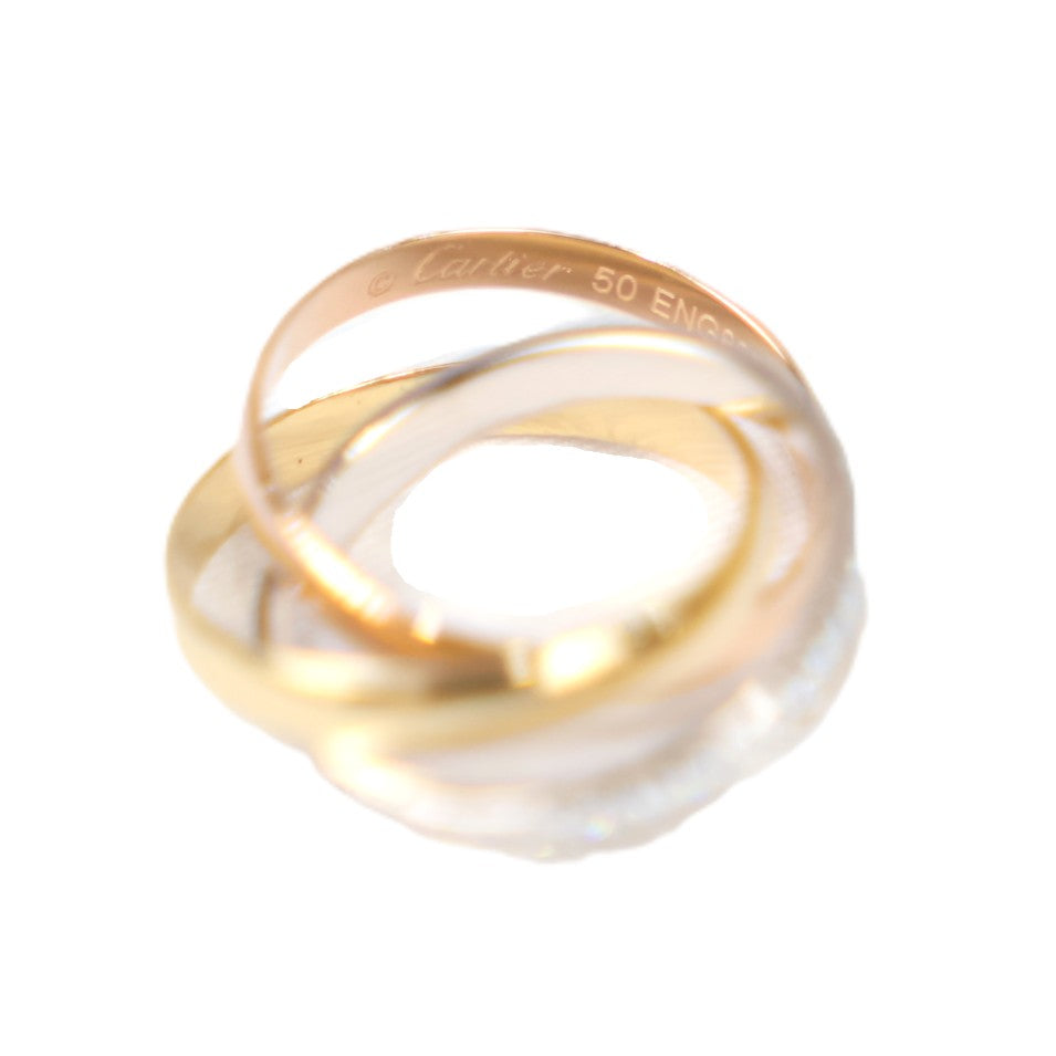 Cartier B4086050 Trinity Small Model #50 Ring