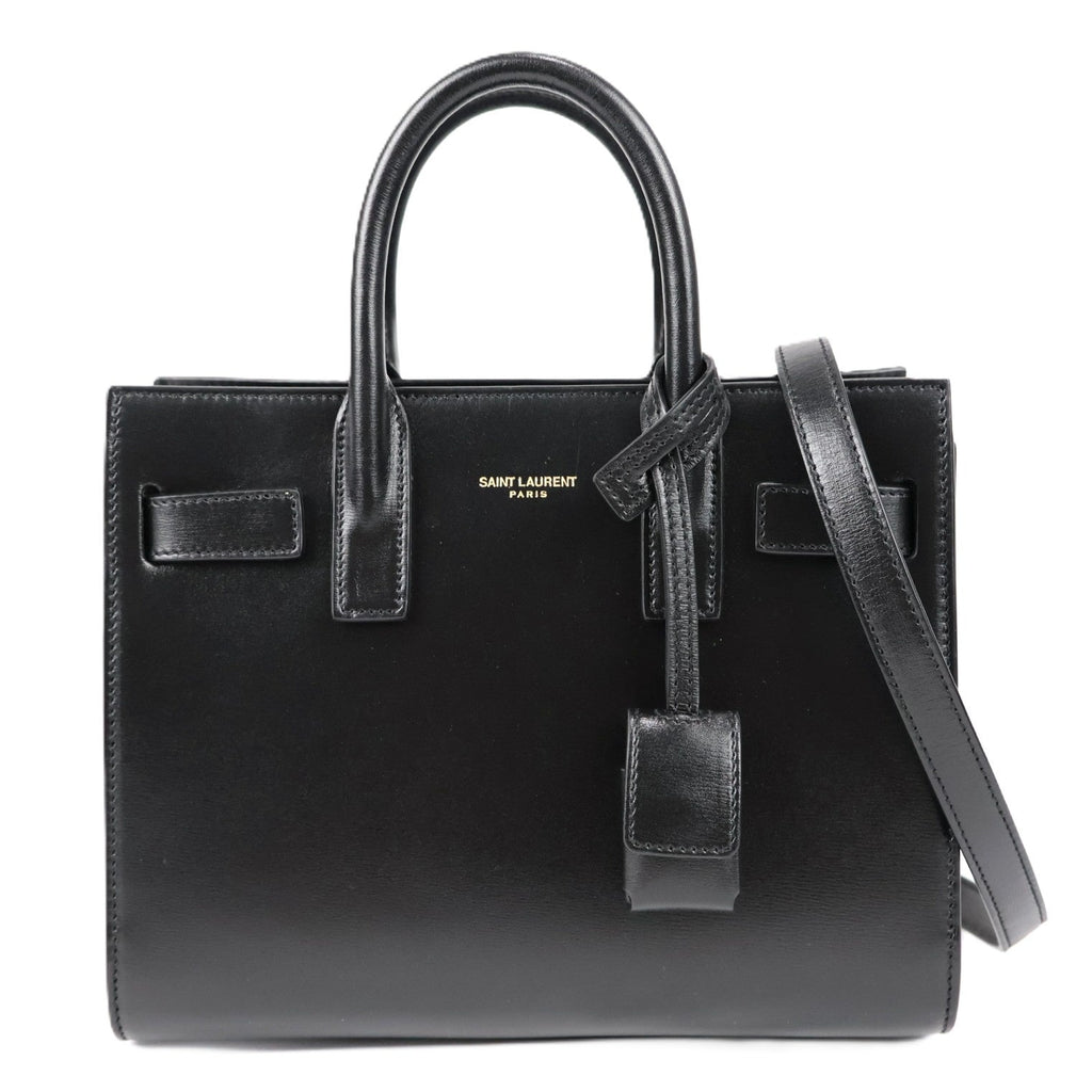 SAINT LAURENT 392035 02G9W SAC DE JOUR NANO TOTE BAG