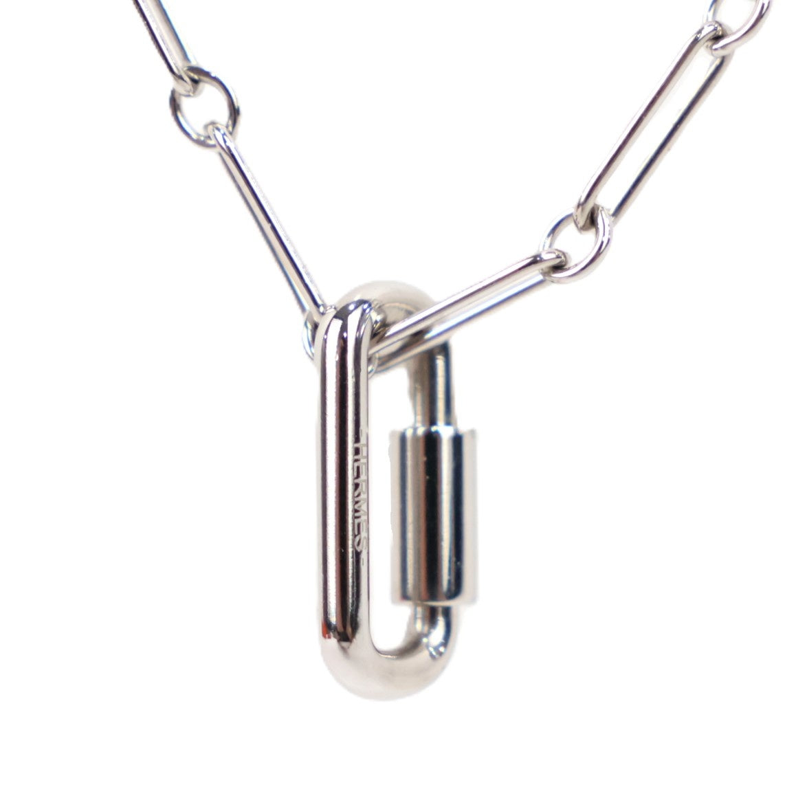 HERMES 071631FP CURIOSITE LONG NECKLACE