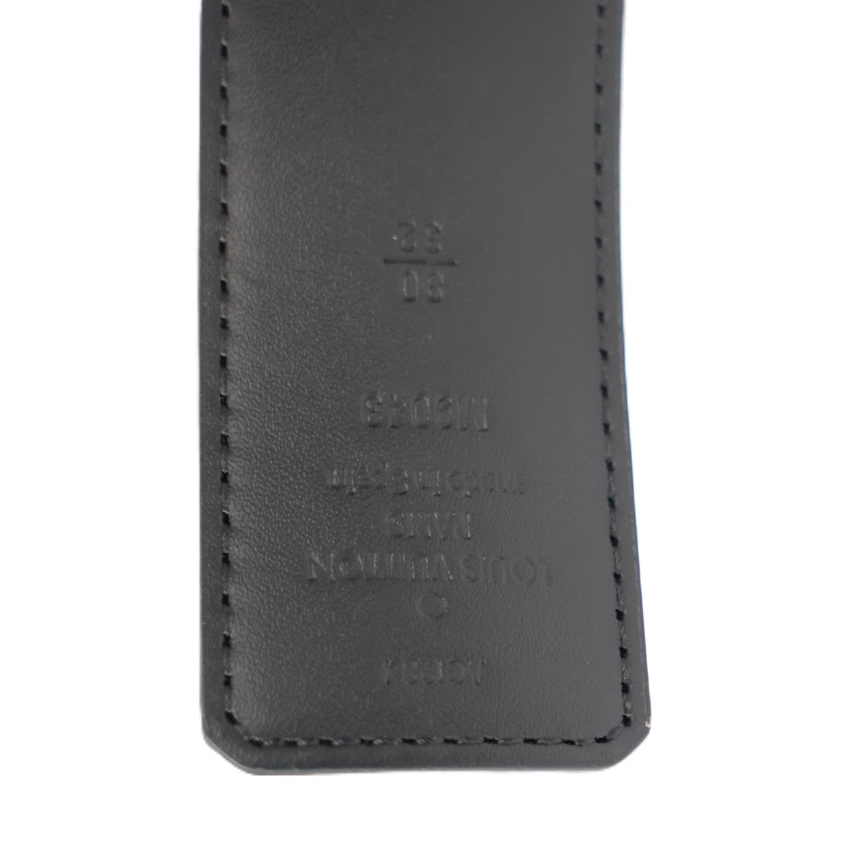 LOUIS VUITTON M9043W LV INITIALS 40MM REVERSIBLE 80 BELT