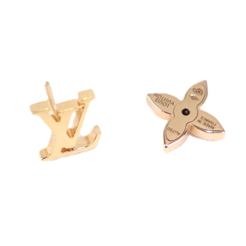 LOUIS VUITTON Q06172 Idylle Blossom Reversible Single Earring