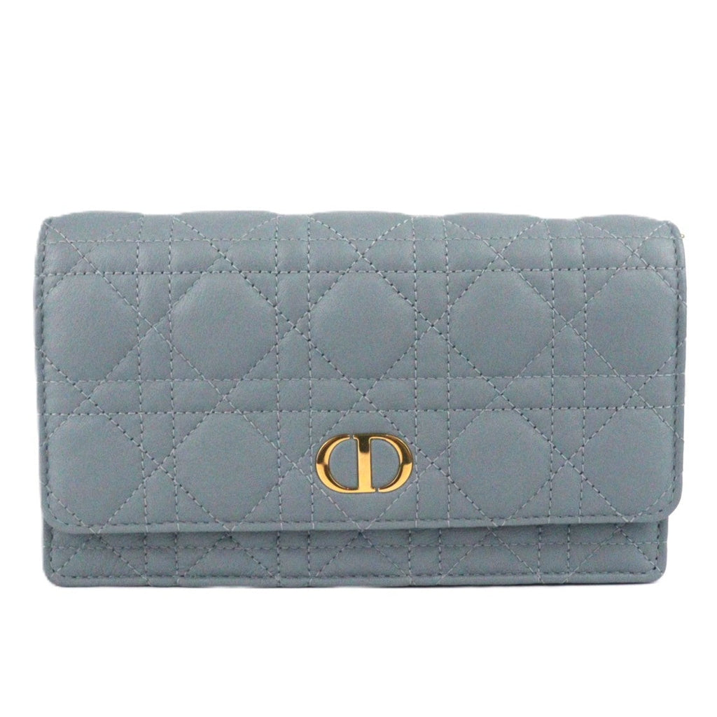 DIOR S5134UWHC DIOR CARO WALLET ON CHAIN