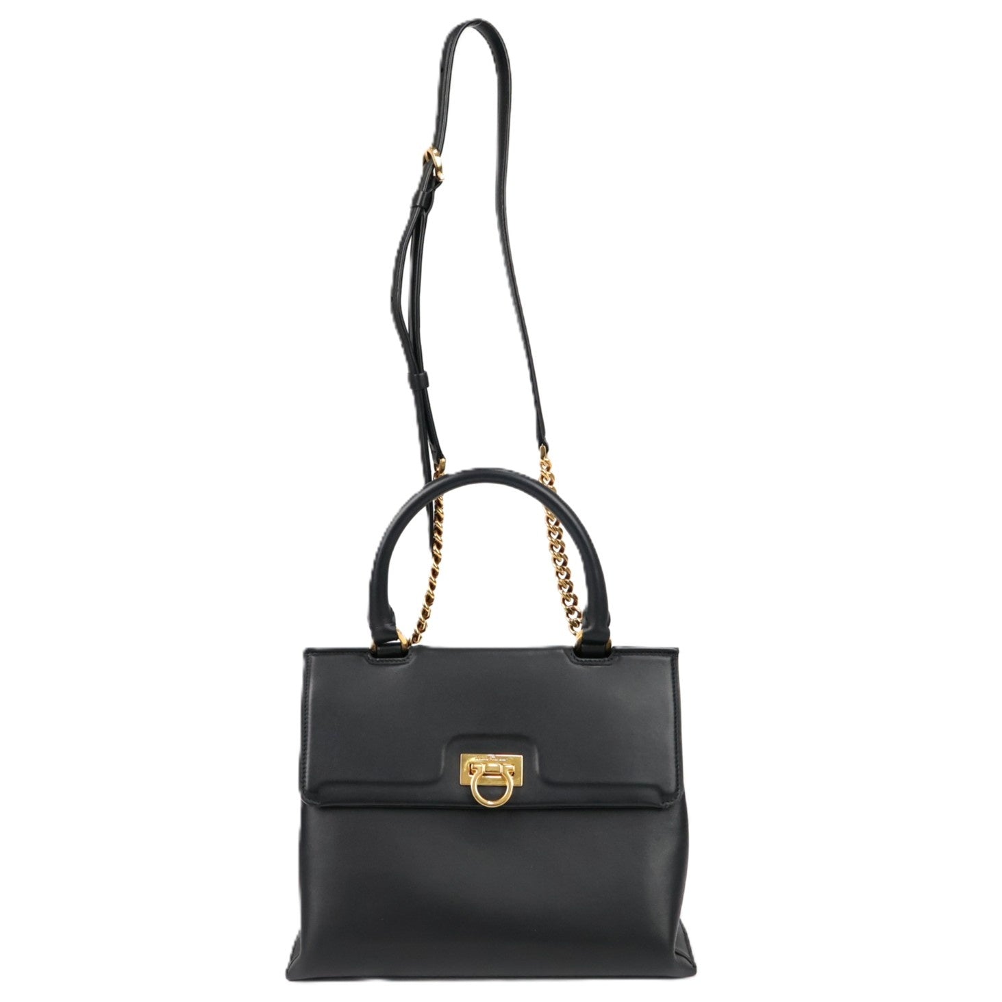 SALVATORE FERRAGAMO 21 0892 GANCINI HANDBAG