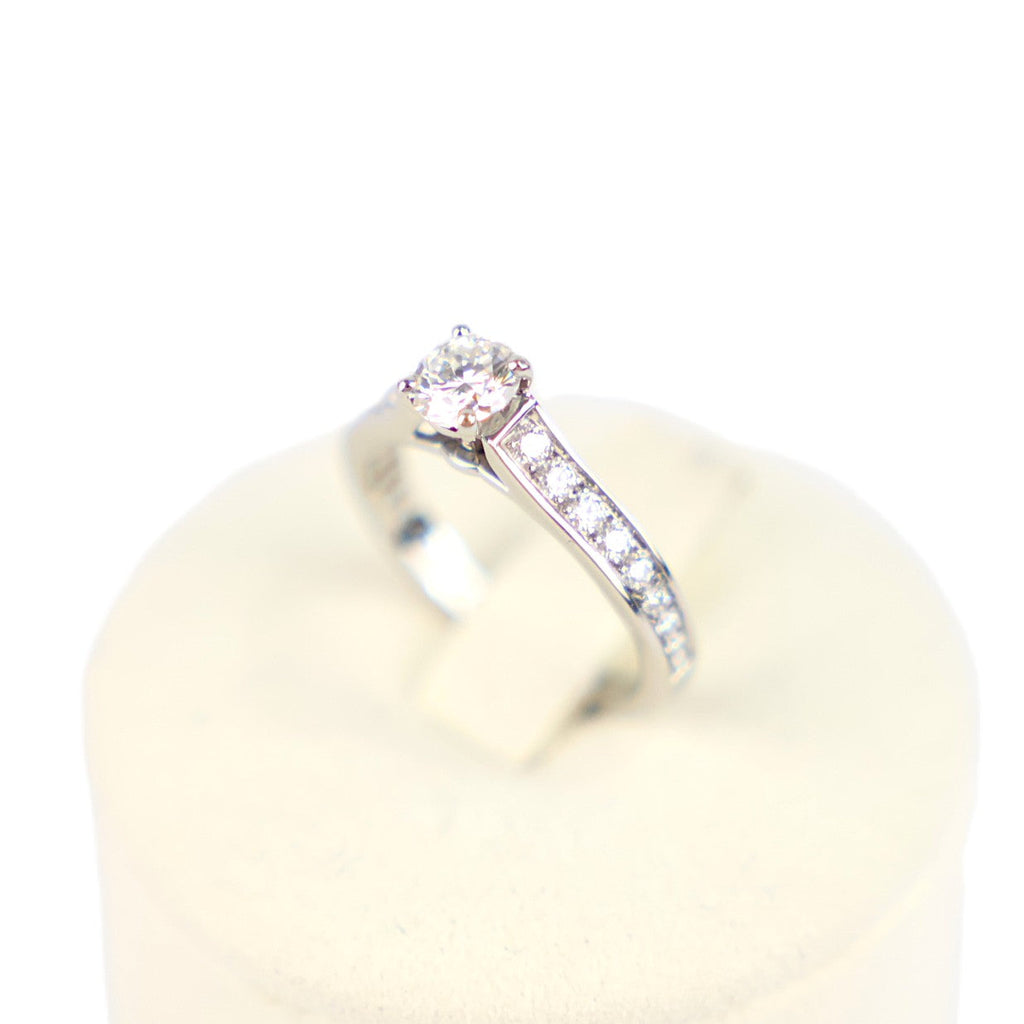 Cartier N4161349 1895 Solitaire 0.45ct-G-VVS1-3EX #49 Ring