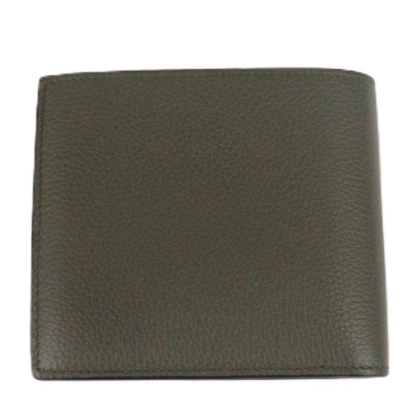 LOEWE C660501X03 ESSENTIAL BIFOLD VERDE WALLET