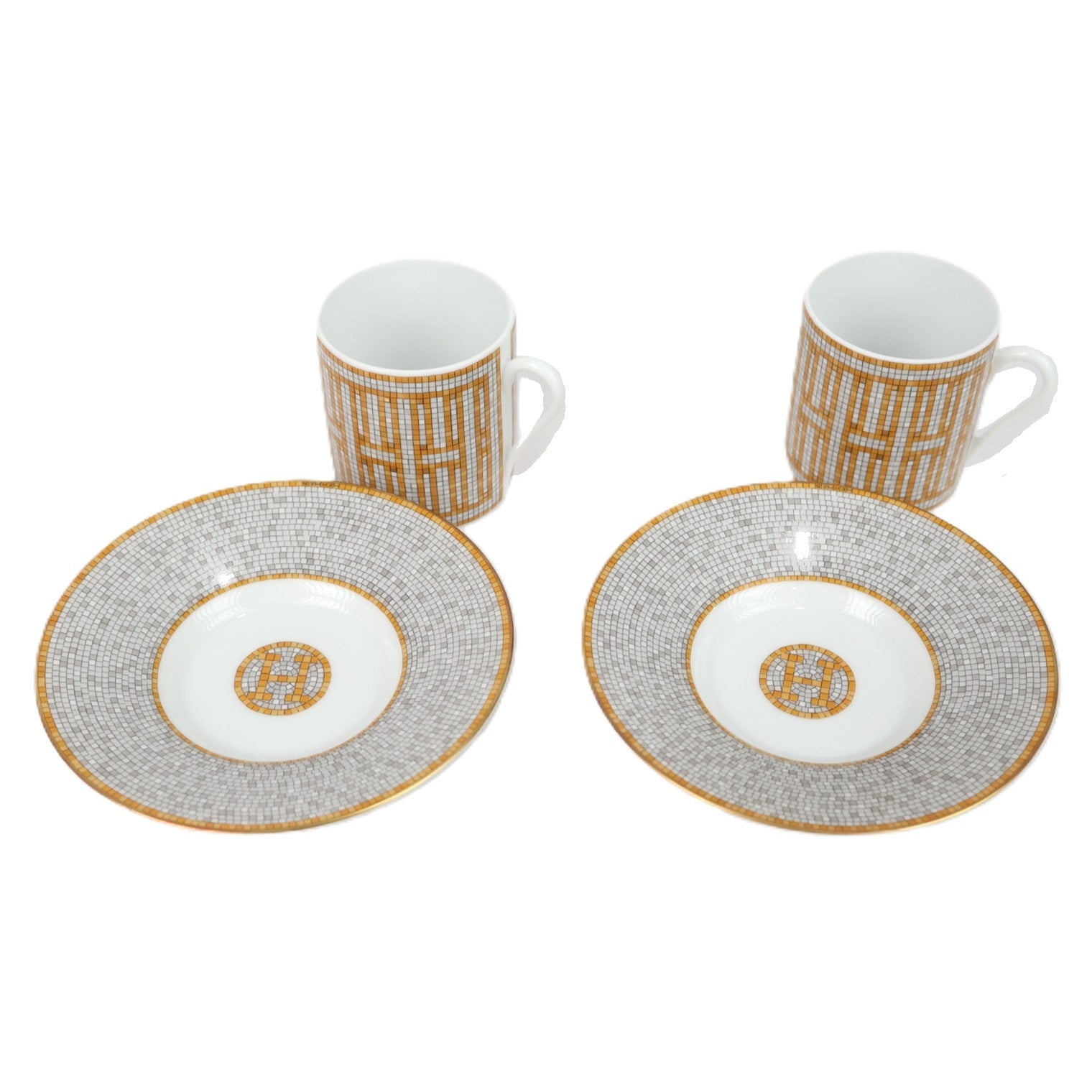 HERMES 026017P MOSAIQUE AU 24 CUP & SAUCER
