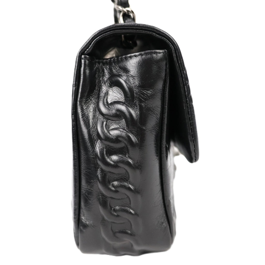 CHANEL 92243 METALLIC SYMBOLS SHOULER BAG