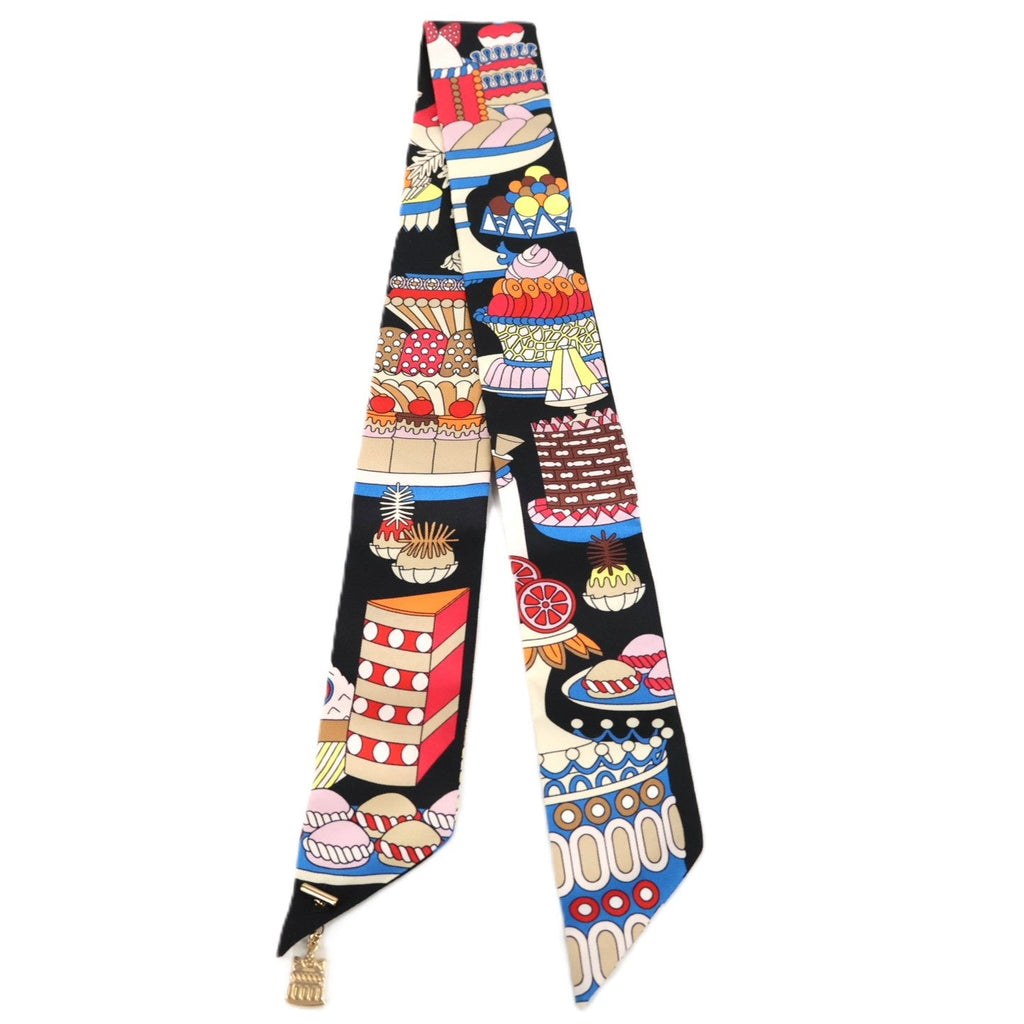 HERMES 853336S TWILLY CHARMS SCARF