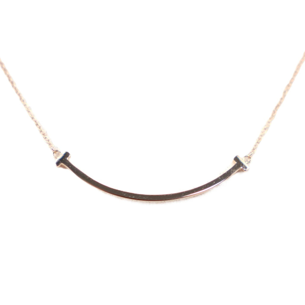 TIFFANY & Co. 60011678 T Smile Small Necklace