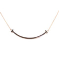 TIFFANY & Co. 60011678 T Smile Small Necklace