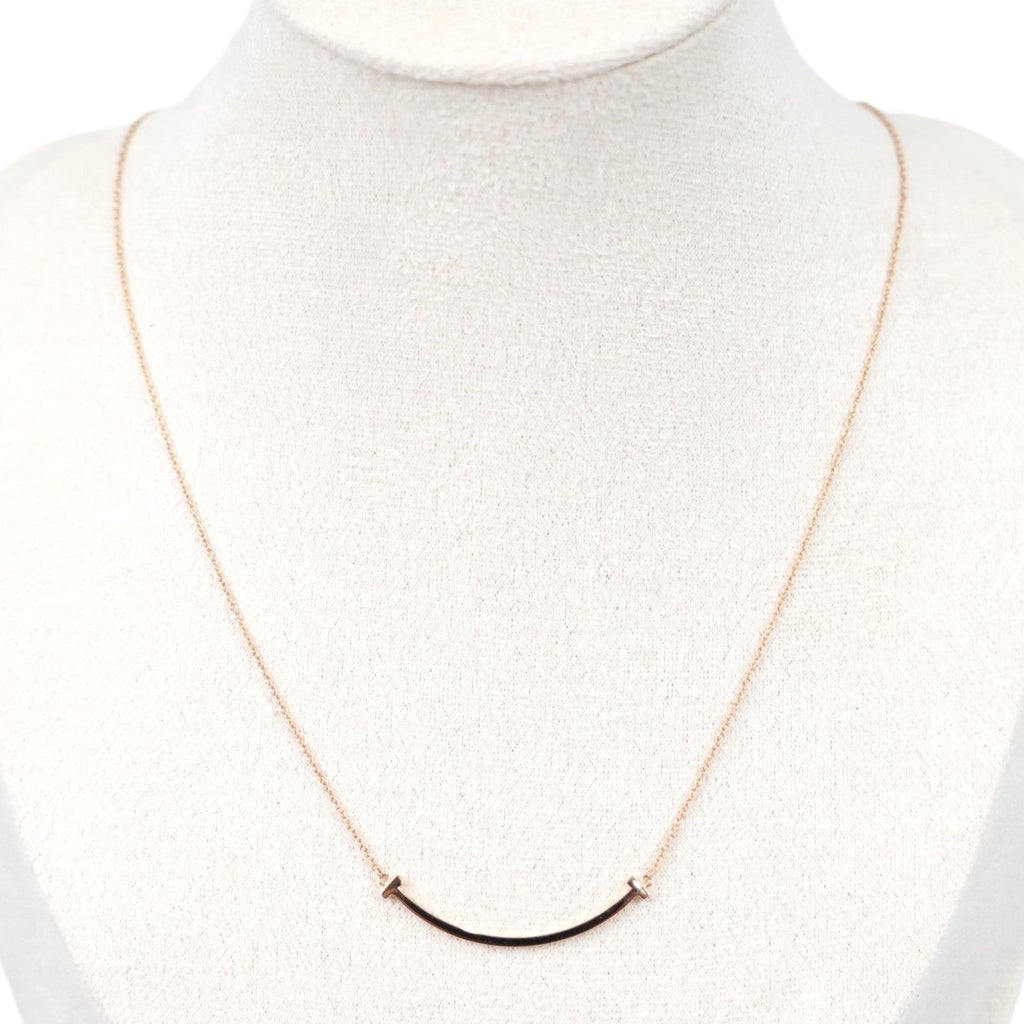 TIFFANY & Co. 60011678 T Smile Small Necklace