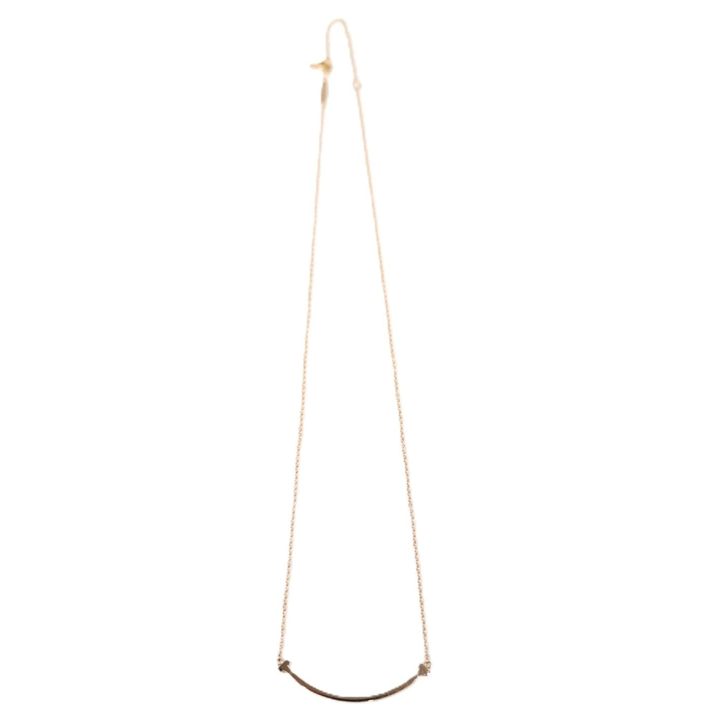 TIFFANY & Co. 60011678 T Smile Small Necklace