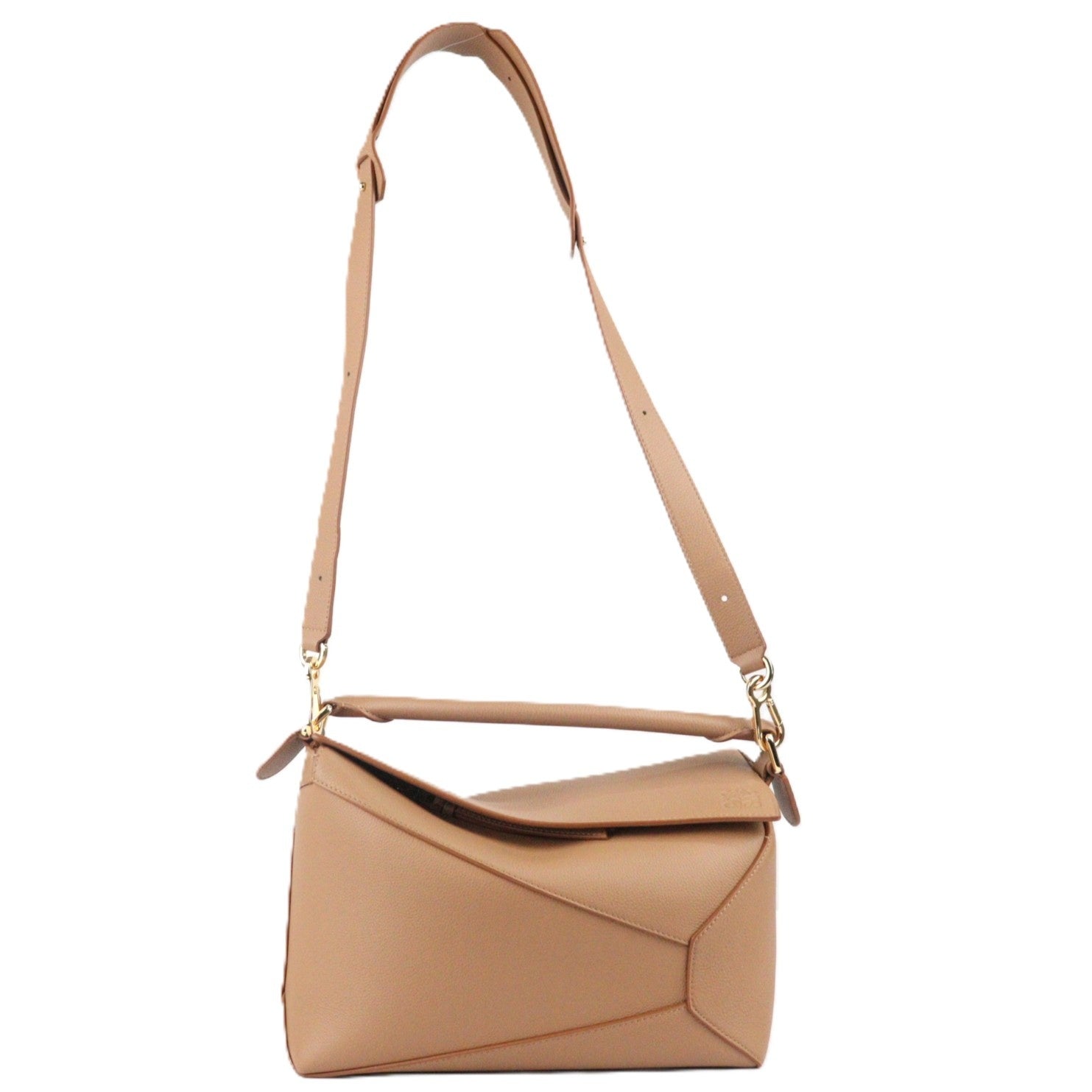 LOEWE A510P49X12+C073T87X01 PUZZLE EDGE MEDIUM HANDBAG+STRAP