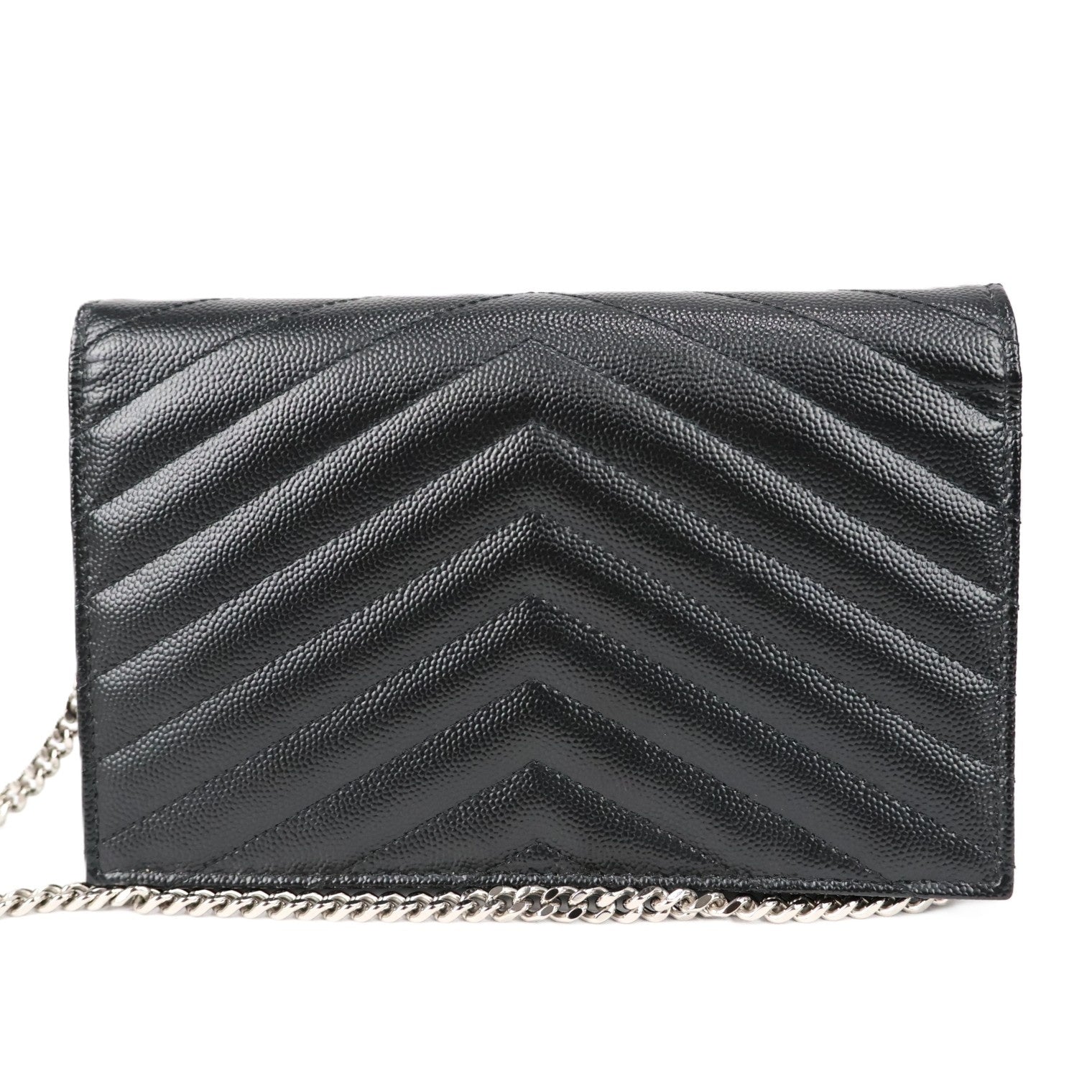 SAINT LAURENT 742920 BOW02 ENVELOPE WALLET ON CHAIN
