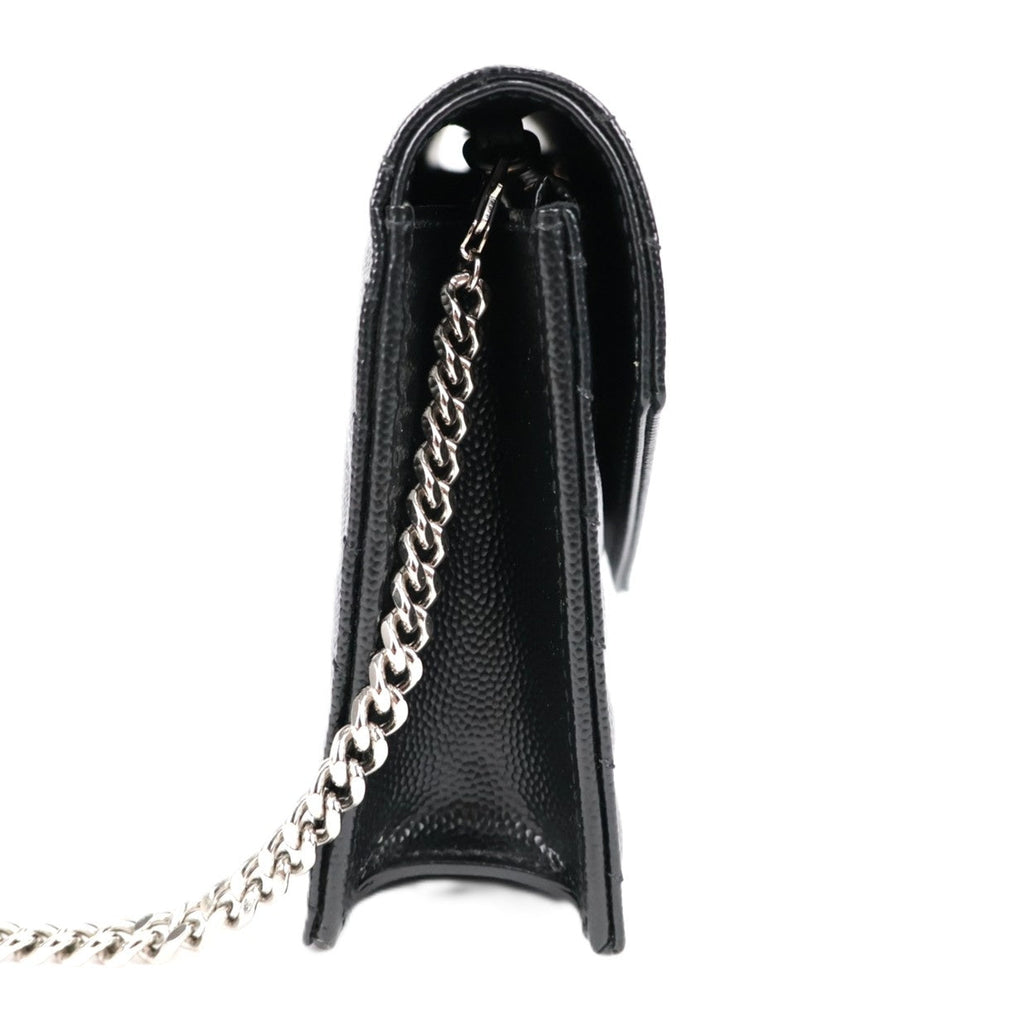 SAINT LAURENT 742920 BOW02 ENVELOPE WALLET ON CHAIN